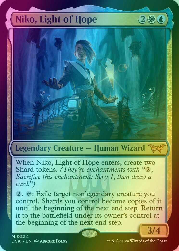 Niko, Light of Hope [224] [Duskmourn: House of Horror] [Foil]