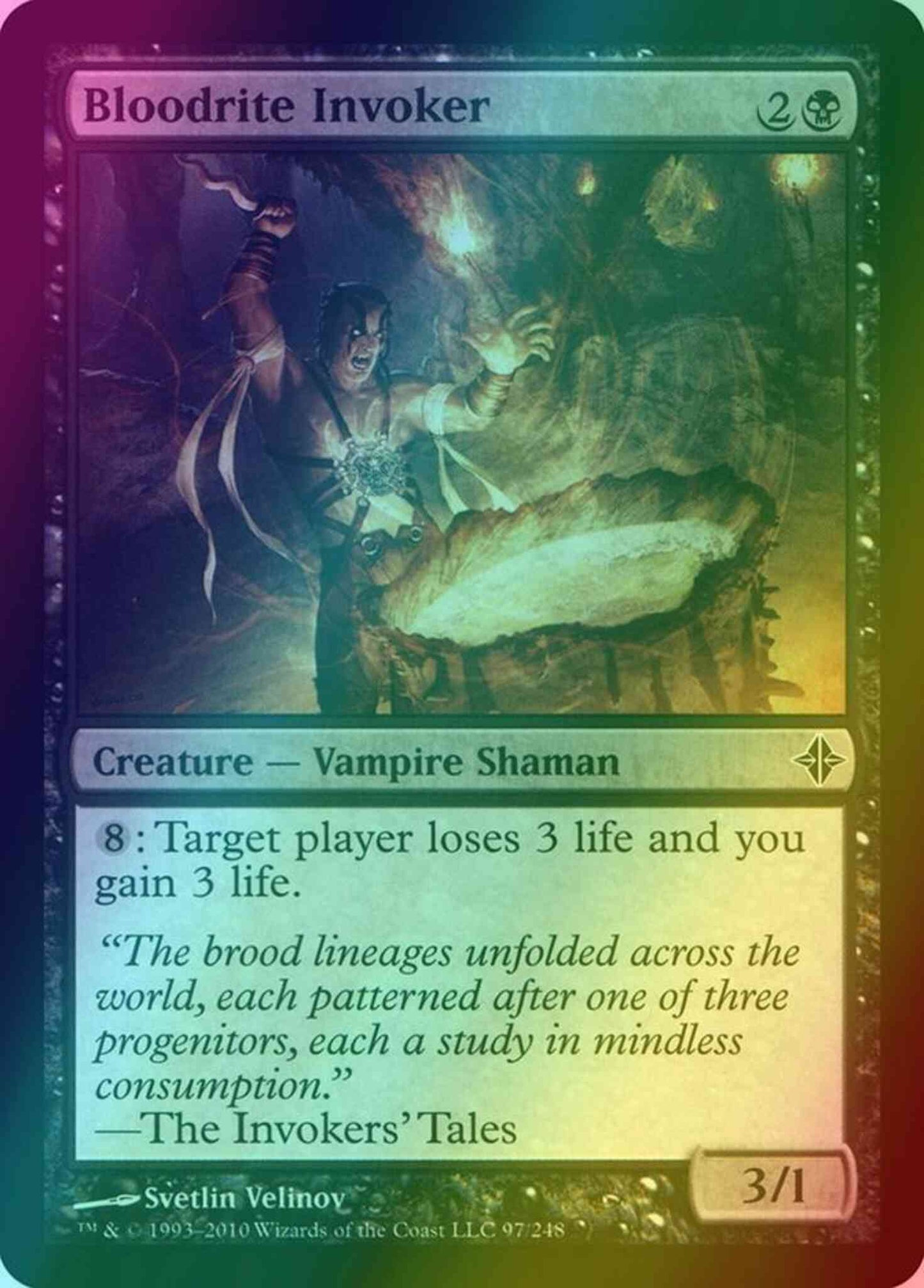 Bloodrite Invoker [97] [Rise Of The Eldrazi] [Foil]