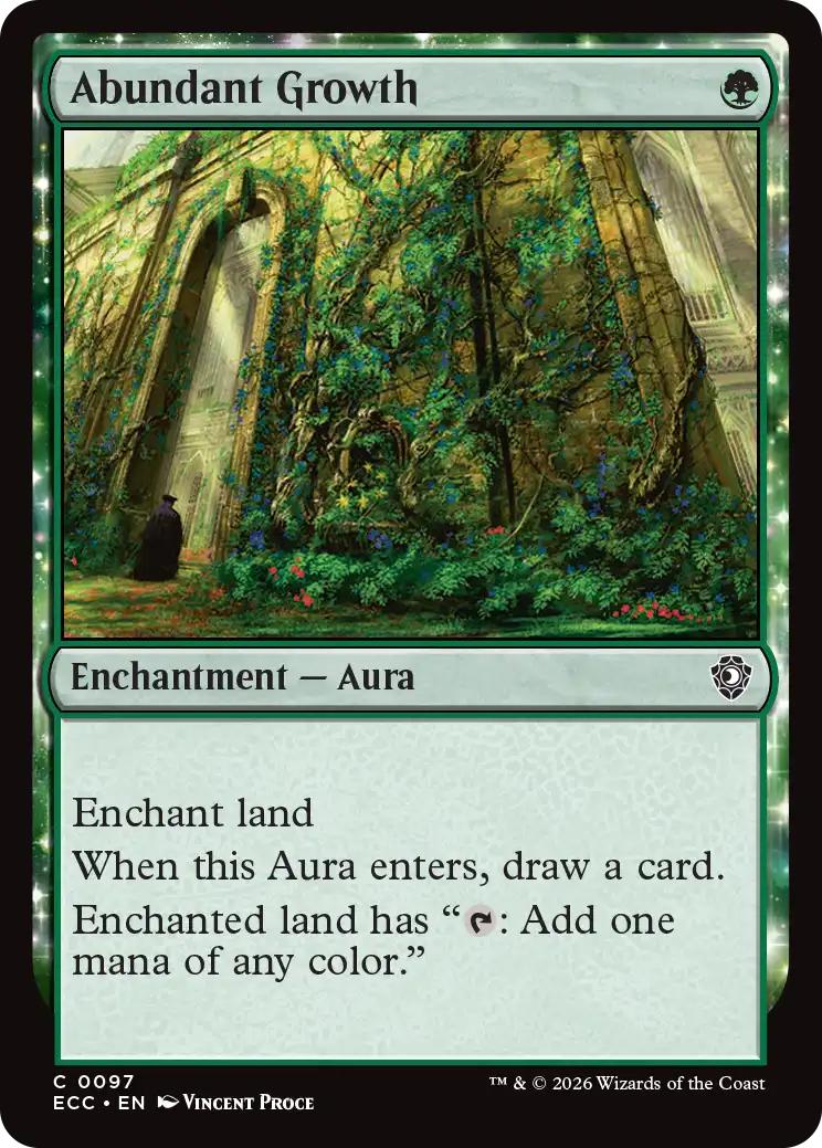 Abundant Growth [97] [Lorwyn Eclipsed: Commander] [Non-Foil]