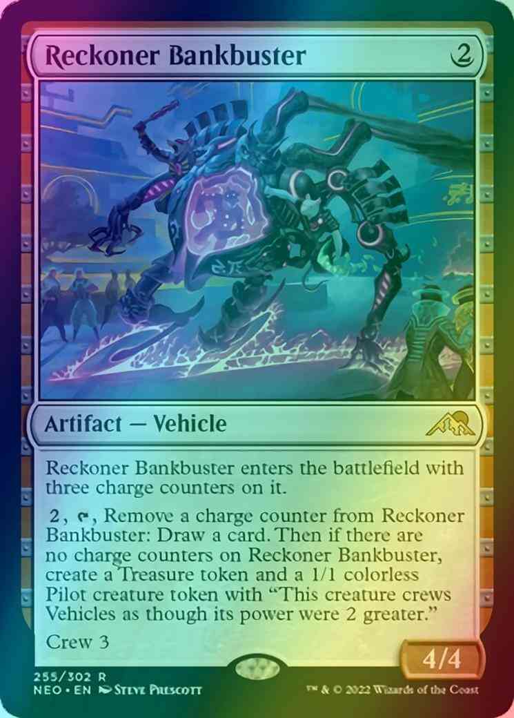 Reckoner Bankbuster [255] [Kamigawa: Neon Dynasty] [Foil]