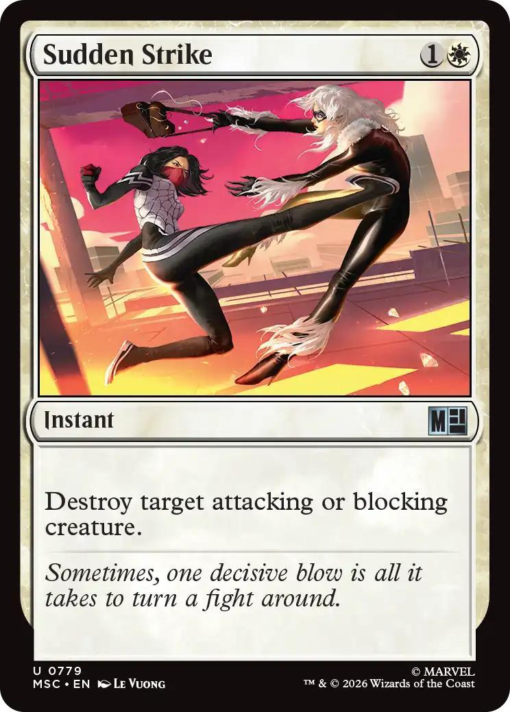 Sudden Strike [779] [Jumpstart] [Marvel Super Heroes: Commander] [Non-Foil]