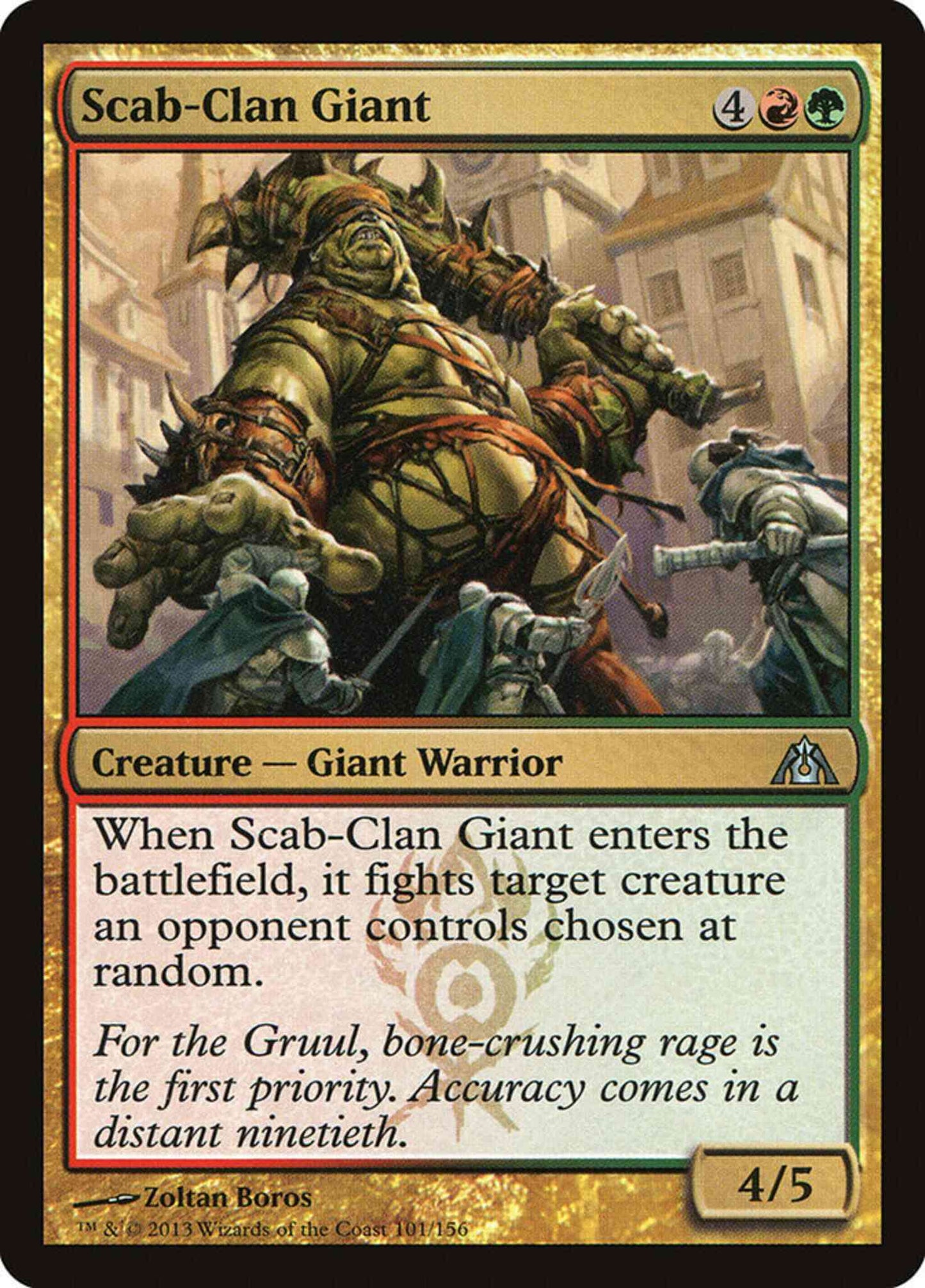 Scab-Clan Giant [101] [Dragon's Maze] [Non-Foil]