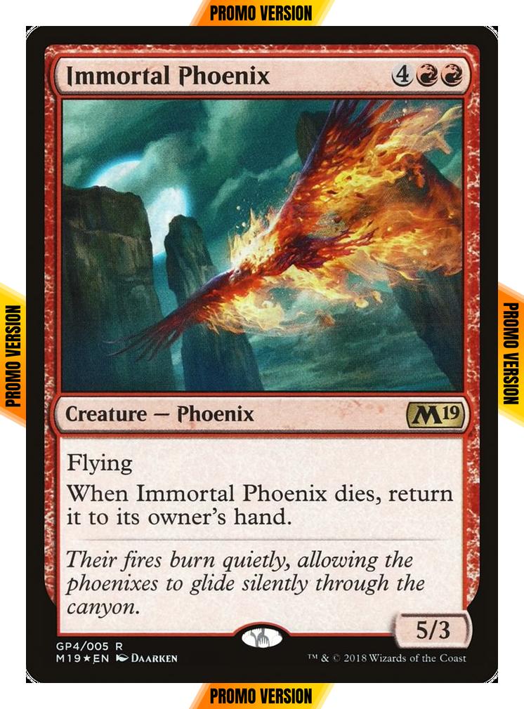 Immortal Phoenix [GP4] [M19 Gift Pack] [Foil]