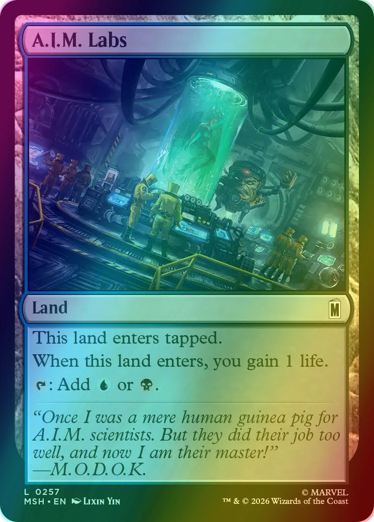 A.I.M. Labs [257] [Marvel Super Heroes] [Foil]