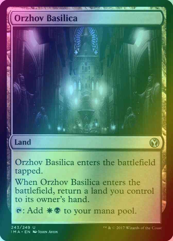 Orzhov Basilica [243] [Iconic Masters] [Foil]