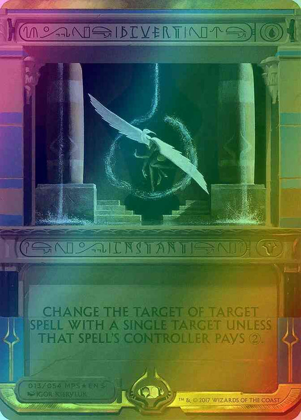 Divert [13] [Masterpiece Series] [Amonkhet Invocations] [Foil]
