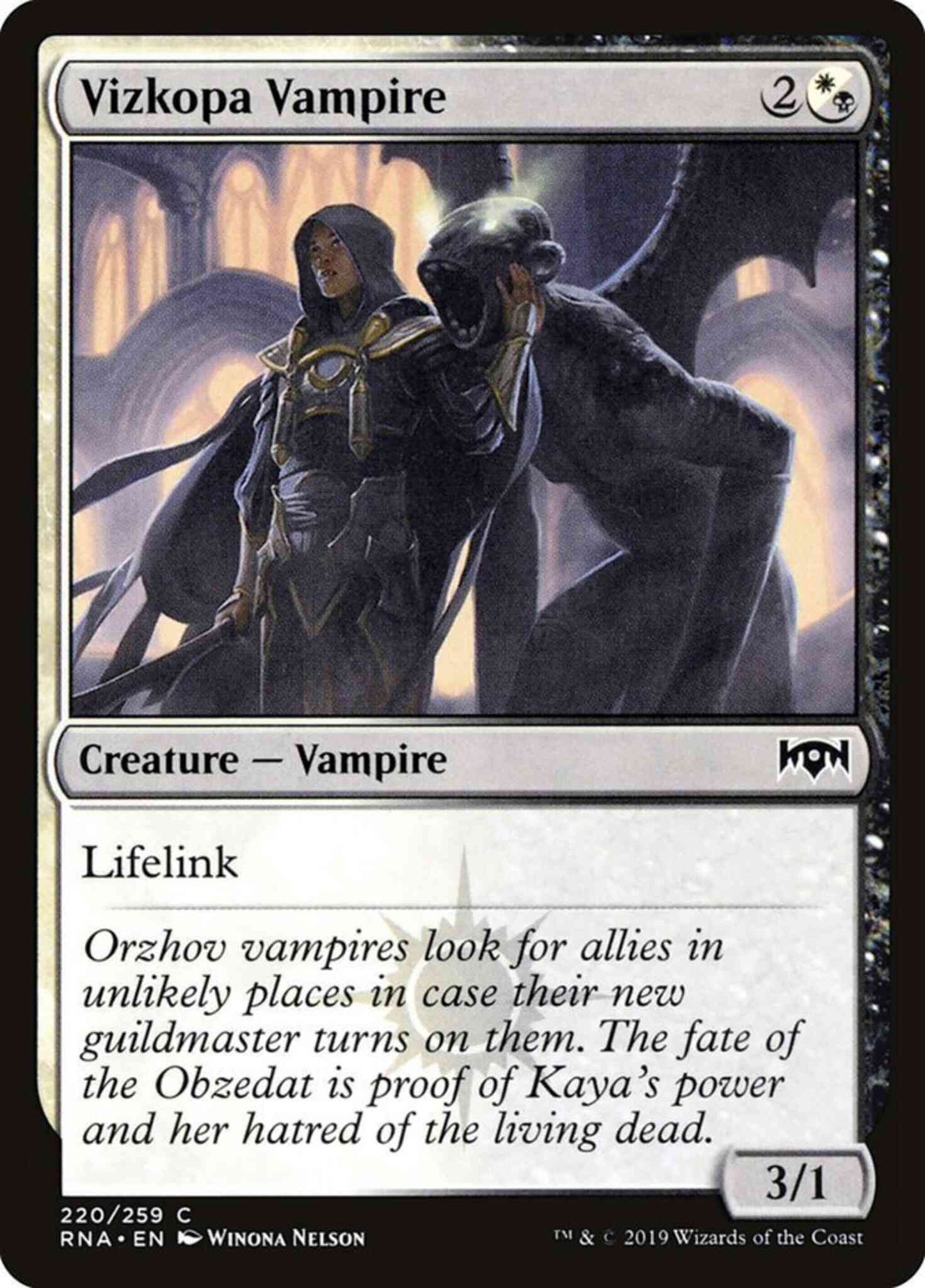 Vizkopa Vampire [220] [Ravnica Allegiance] [Non-Foil]
