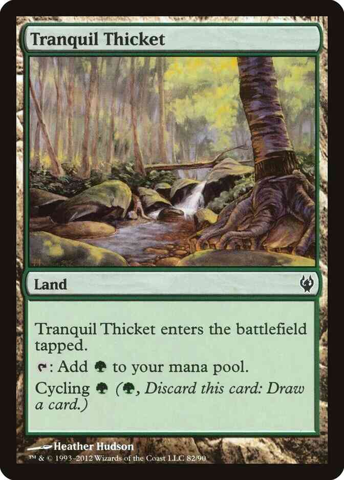 Tranquil Thicket [82] [Duel Decks Izzet vs Golgari] [Non-Foil]
