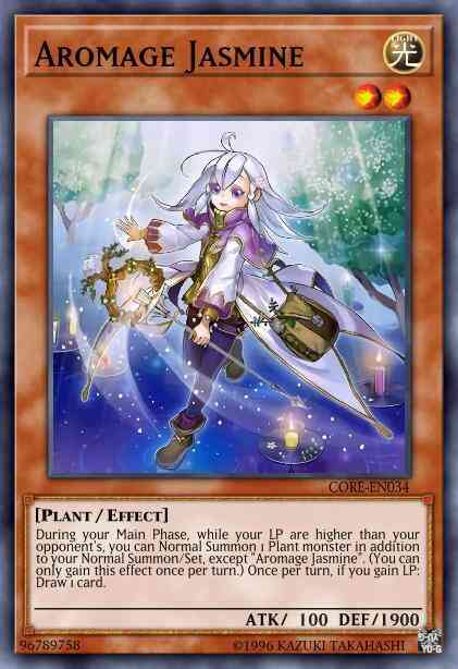 Aromage Jasmine - CORE-EN034 - Secret Rare - Unlimited