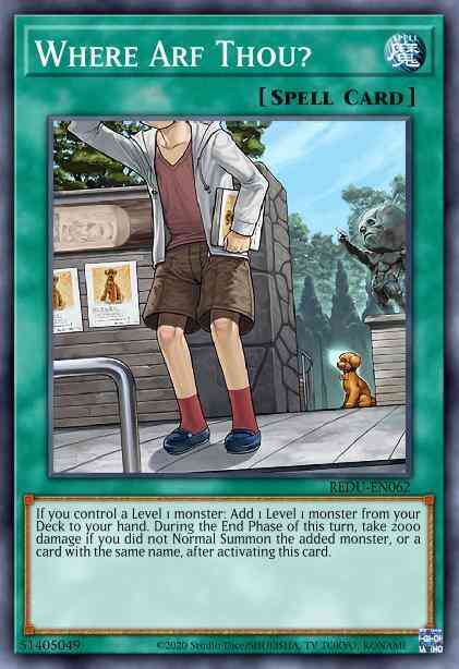 Where Arf Thou? - LDK2-ENK29 - Common - Unlimited