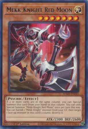 Mekk-Knight Red Moon - MAZE-EN045 - Rare - 1st Edition