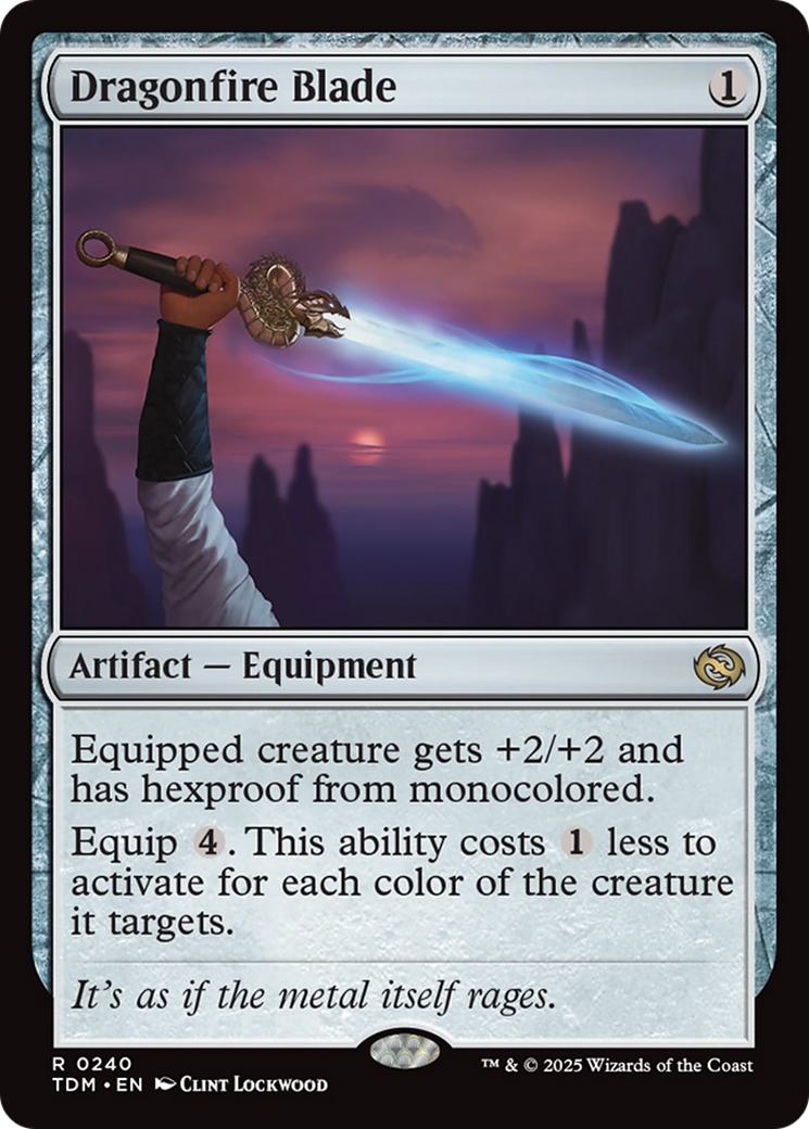 Dragonfire Blade [240] [Tarkir: Dragonstorm] [Non-Foil]