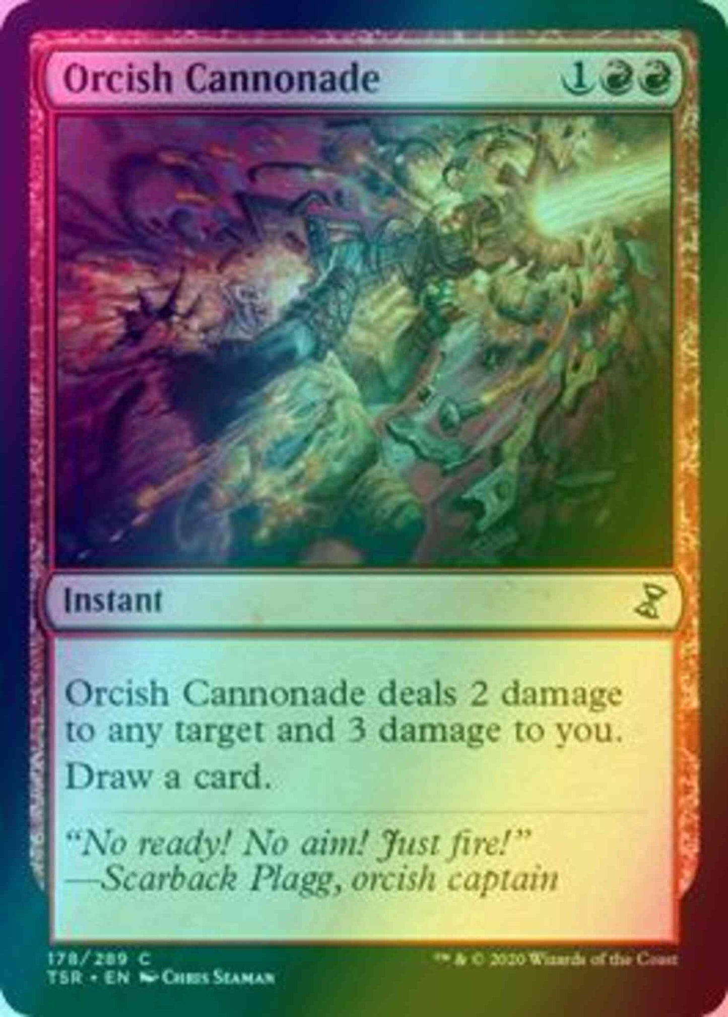 Orcish Cannonade [178] [Time Spiral Remastered] [Foil]