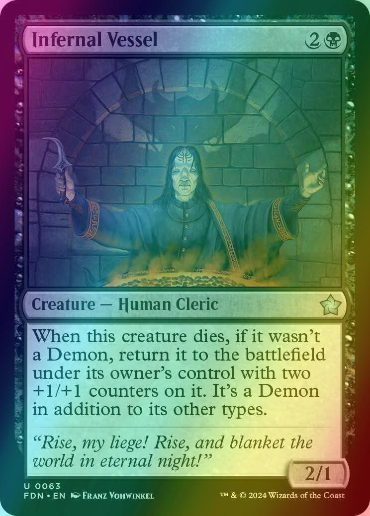 Infernal Vessel [63] [Foundations] [Foil]
