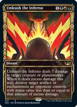 Unleash the Inferno [337] [Golden Age Showcase] [Streets of New Capenna] [Non-Foil]