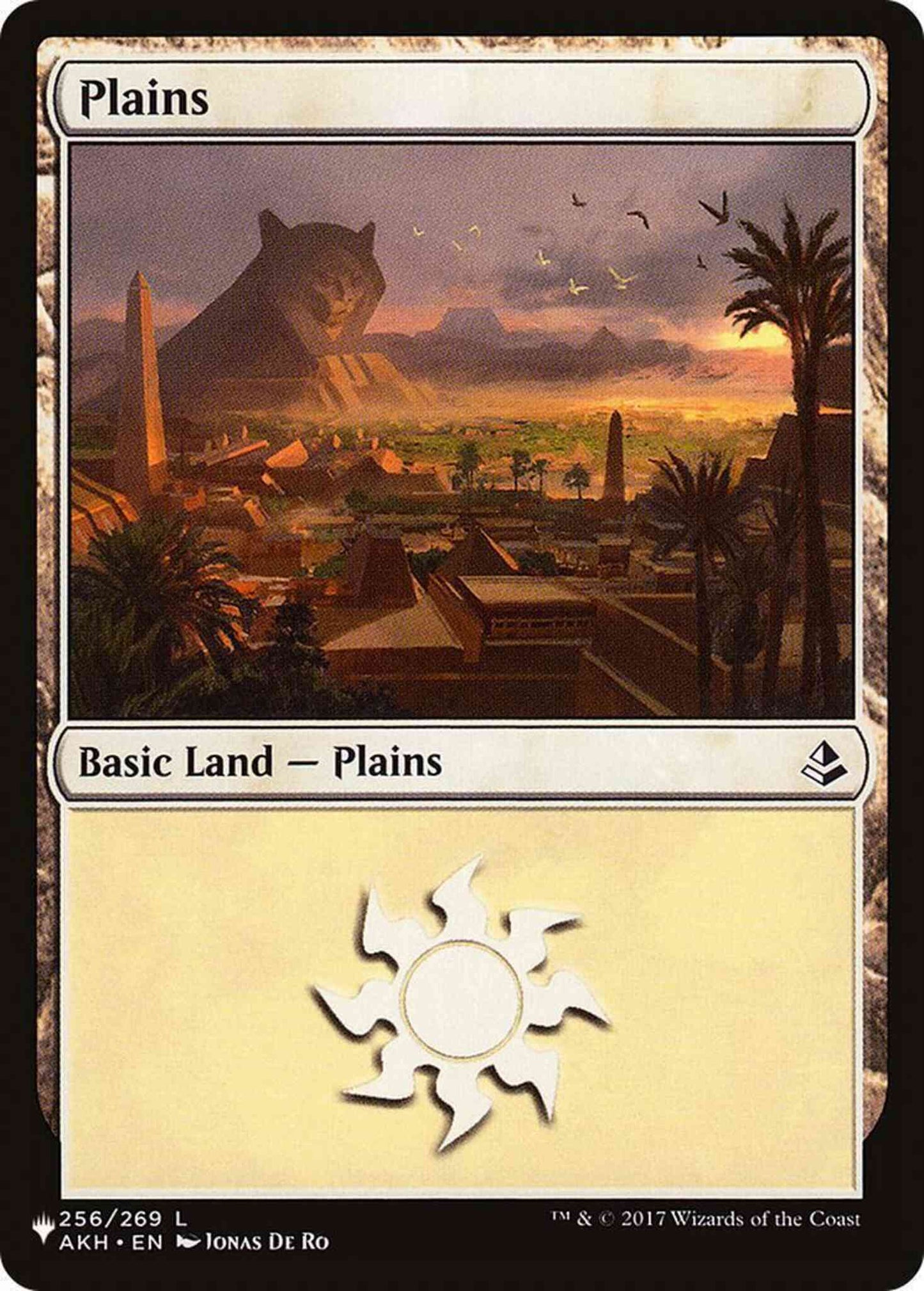 Plains [AKH-256] [The List] [Non-Foil]