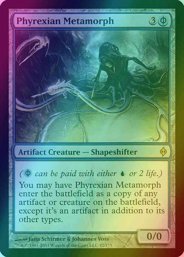 Phyrexian Metamorph [42] [New Phyrexia] [Foil]