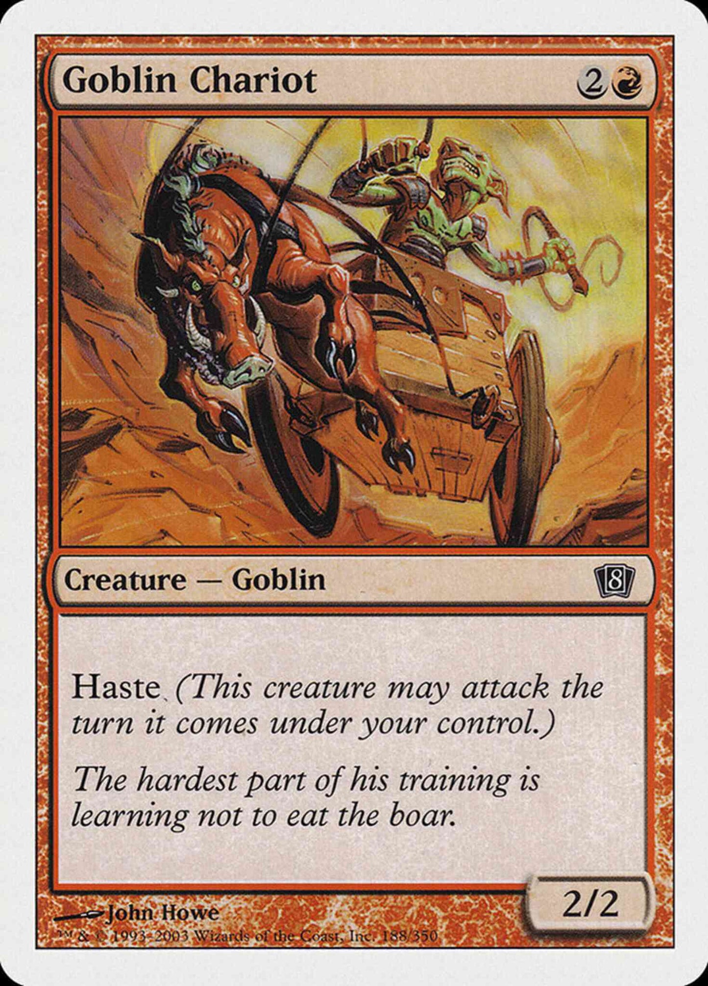 Goblin Chariot [188] [Eighth Edition] [Non-Foil]