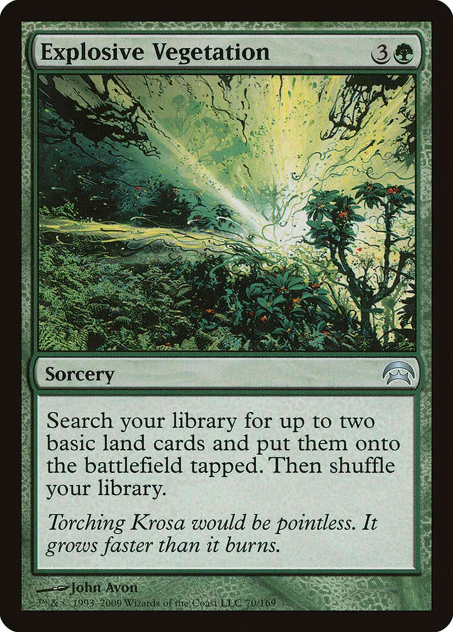 Explosive Vegetation [70] [Planechase] [Non-Foil]