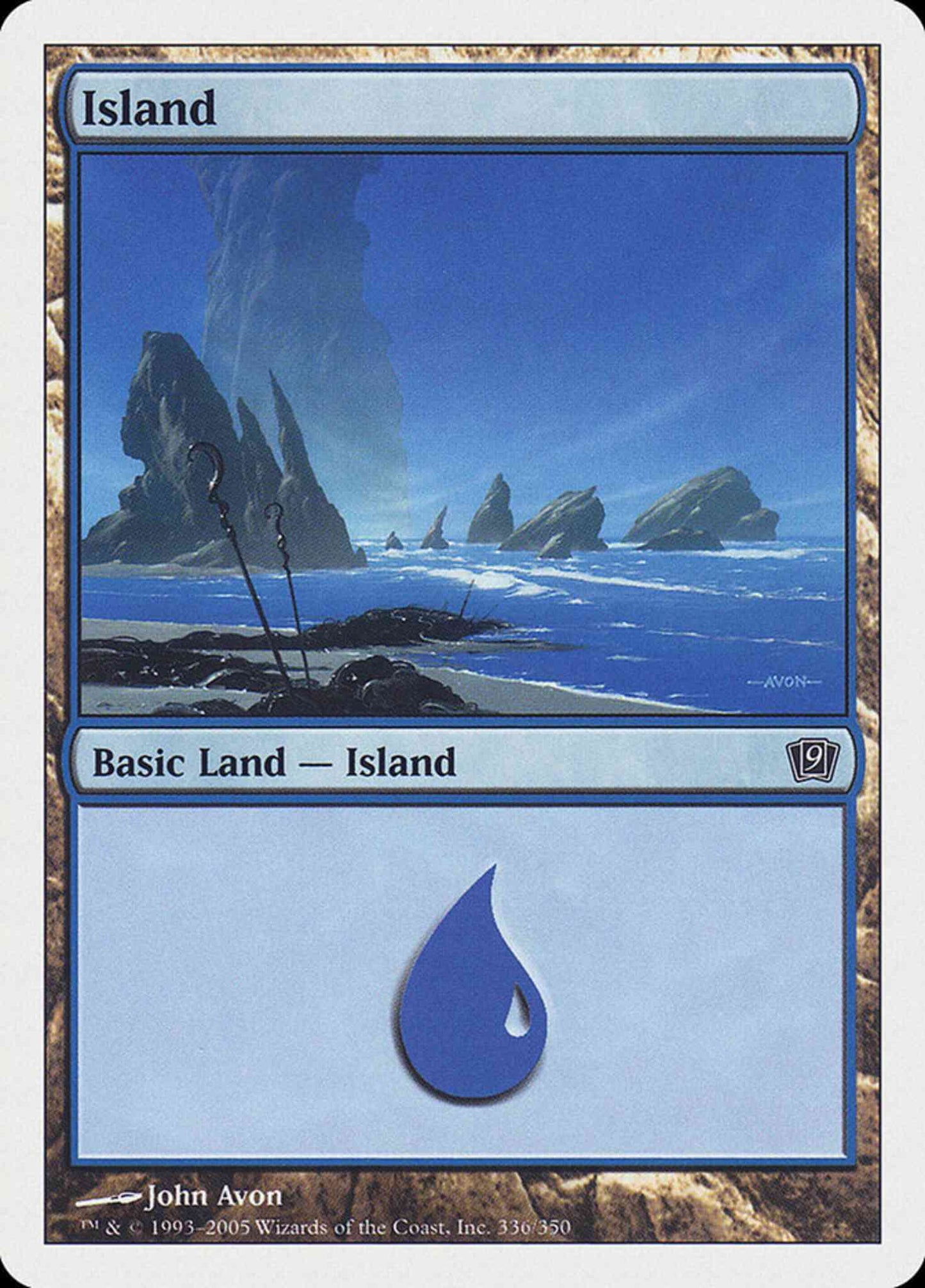 Island [336] [Ninth Edition] [Non-Foil]
