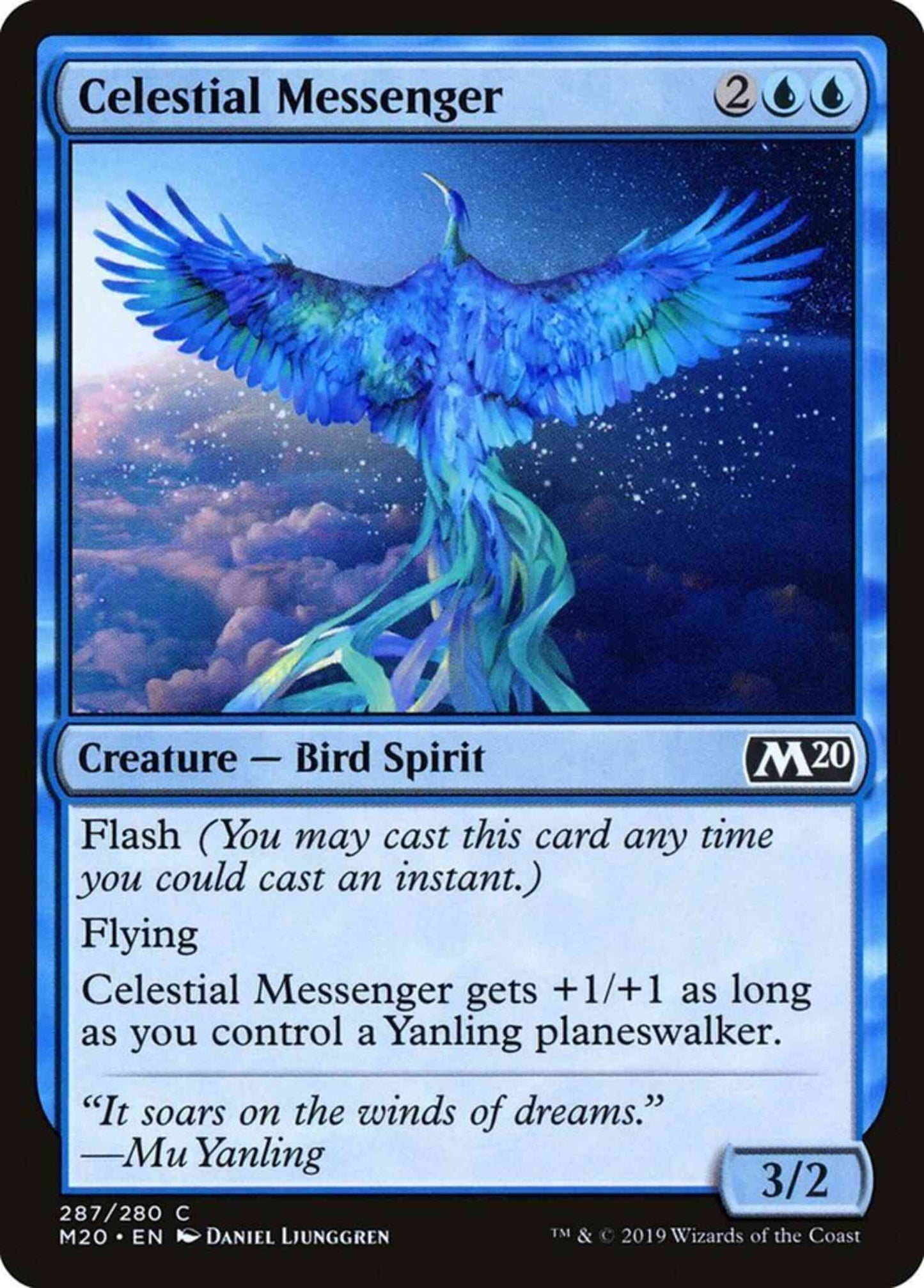 Celestial Messenger [287] [Planeswalker Deck Exclusive] [Core Set 2020] [Non-Foil]