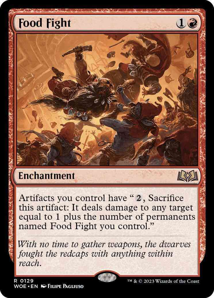 Food Fight [129] [Wilds of Eldraine] [Non-Foil]