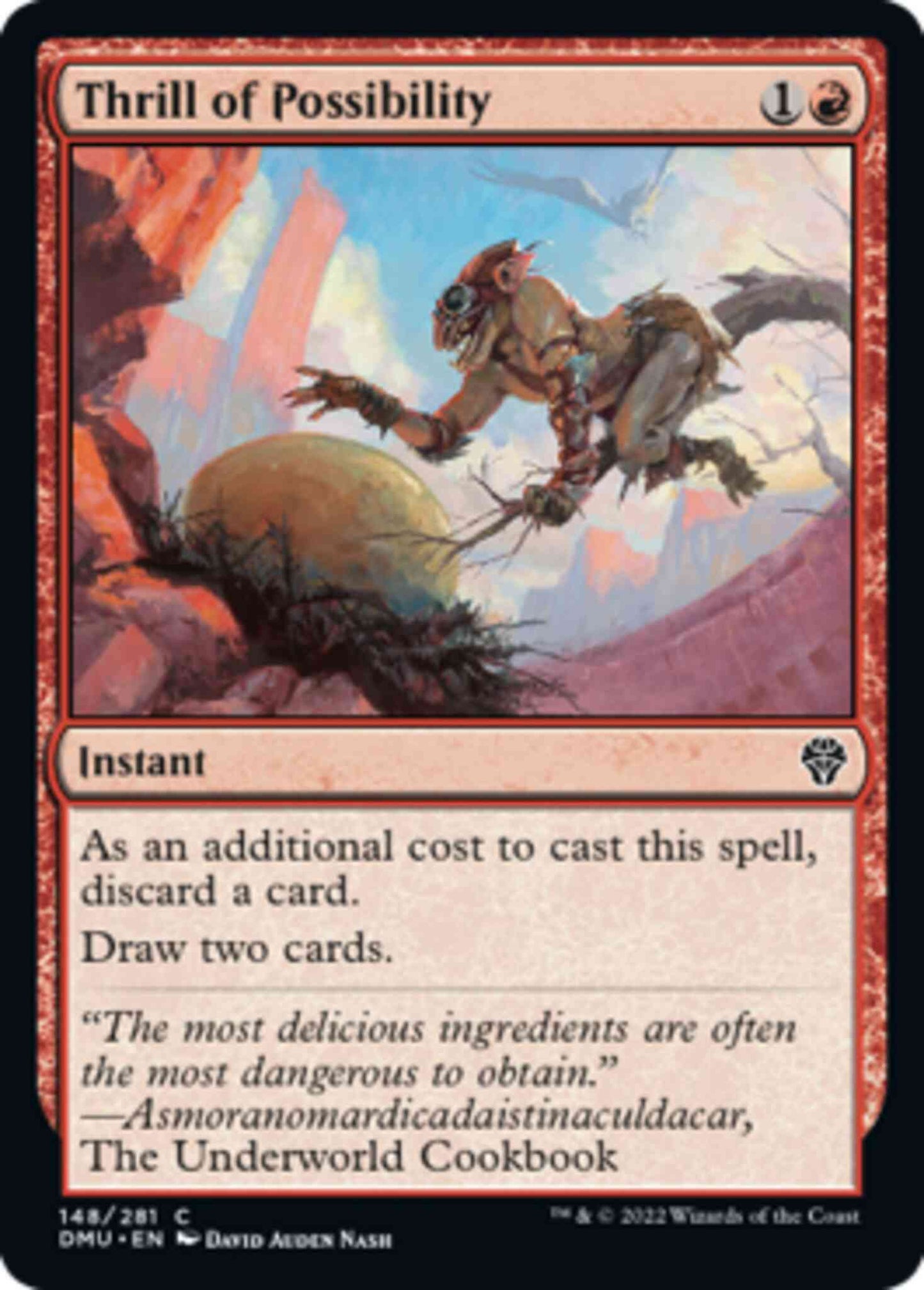 Thrill of Possibility [148] [Dominaria United] [Non-Foil]