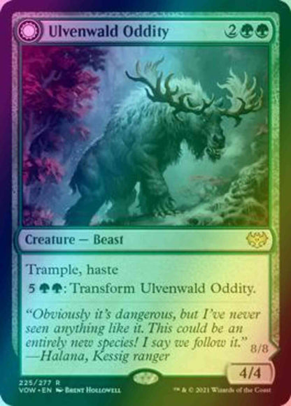 Ulvenwald Oddity // Ulvenwald Behemoth [225] [Innistrad: Crimson Vow] [Foil]