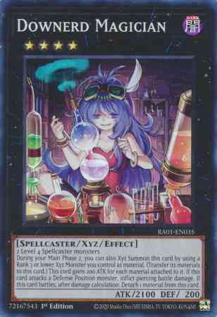 Downerd Magician - RA01-EN035 - Super Rare - 1st Edition