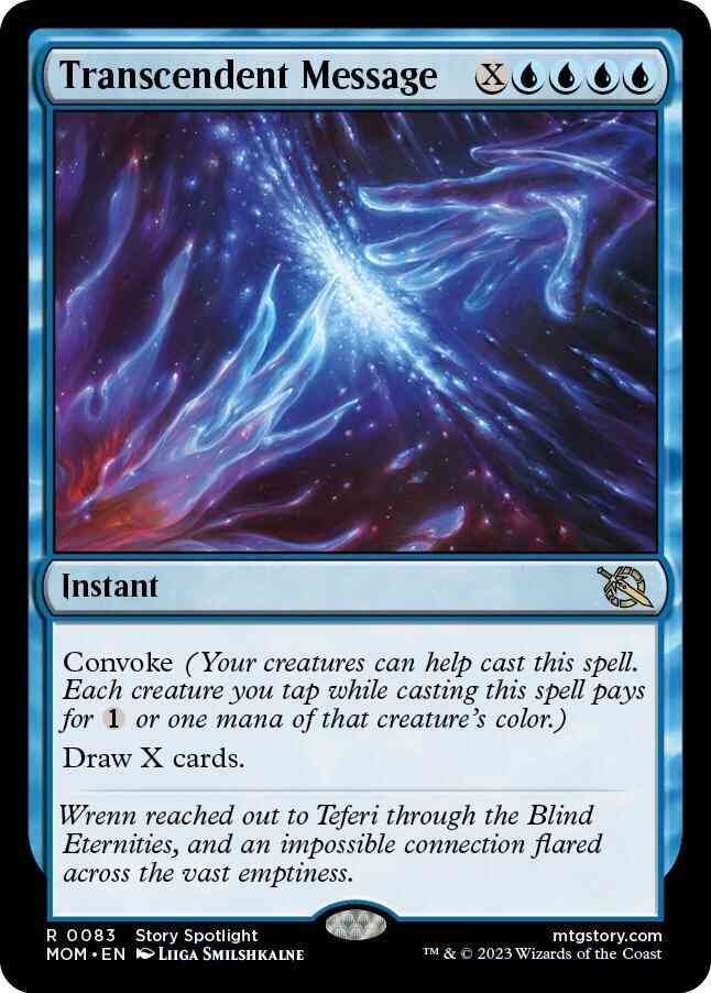 Transcendent Message [83] [March of the Machine] [Non-Foil]