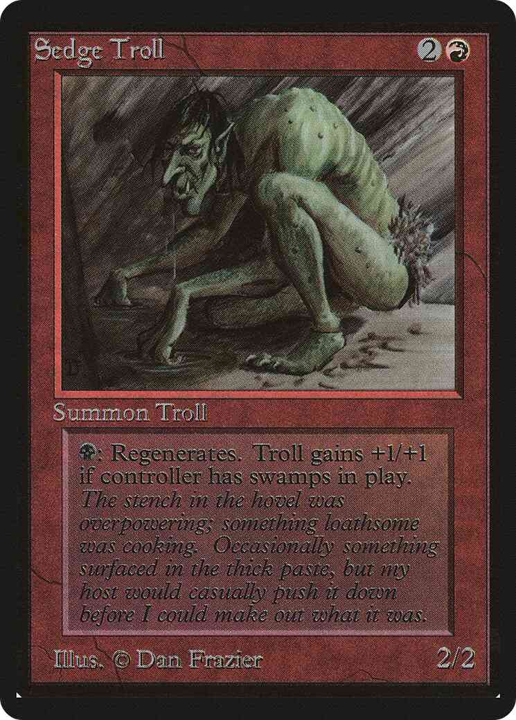 Sedge Troll [173] [Limited Edition Beta] [Non-Foil]