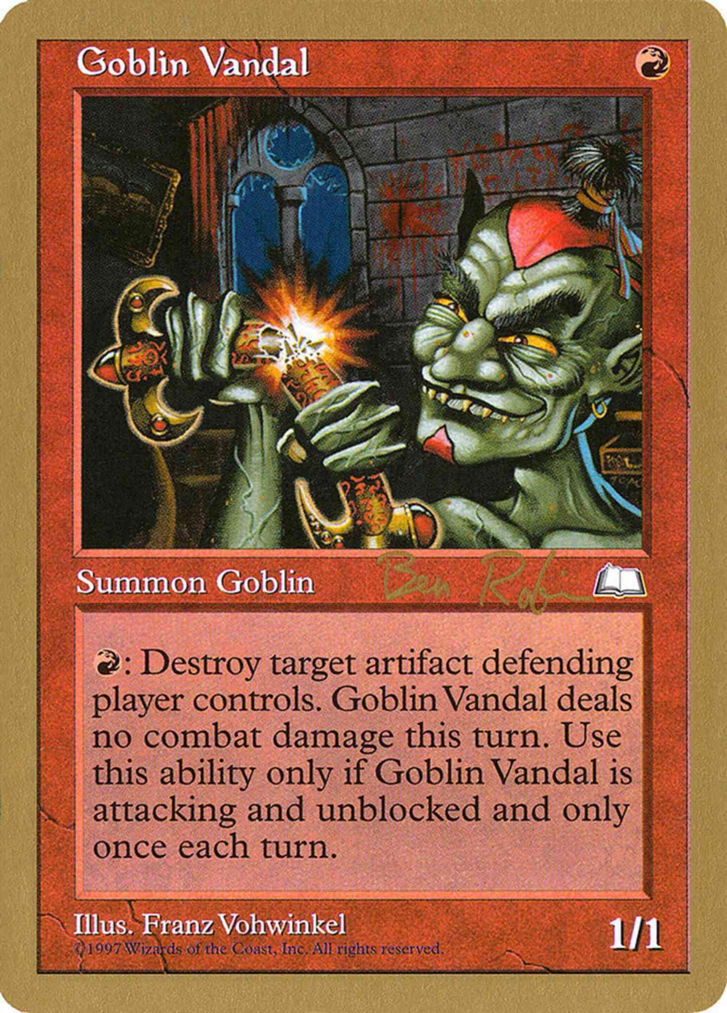 Goblin Vandal [br105] [World Championship Decks 1998] [Non-Foil]