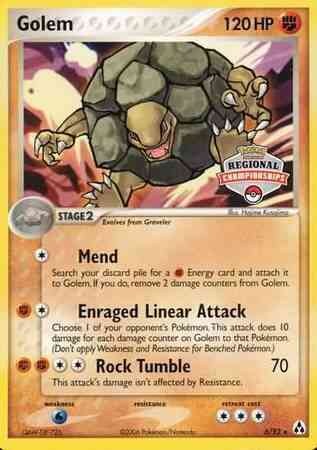 Golem - 6/92 - Promo [Regional Championships 2006] [EX12MSP-6] [Non-Holo]
