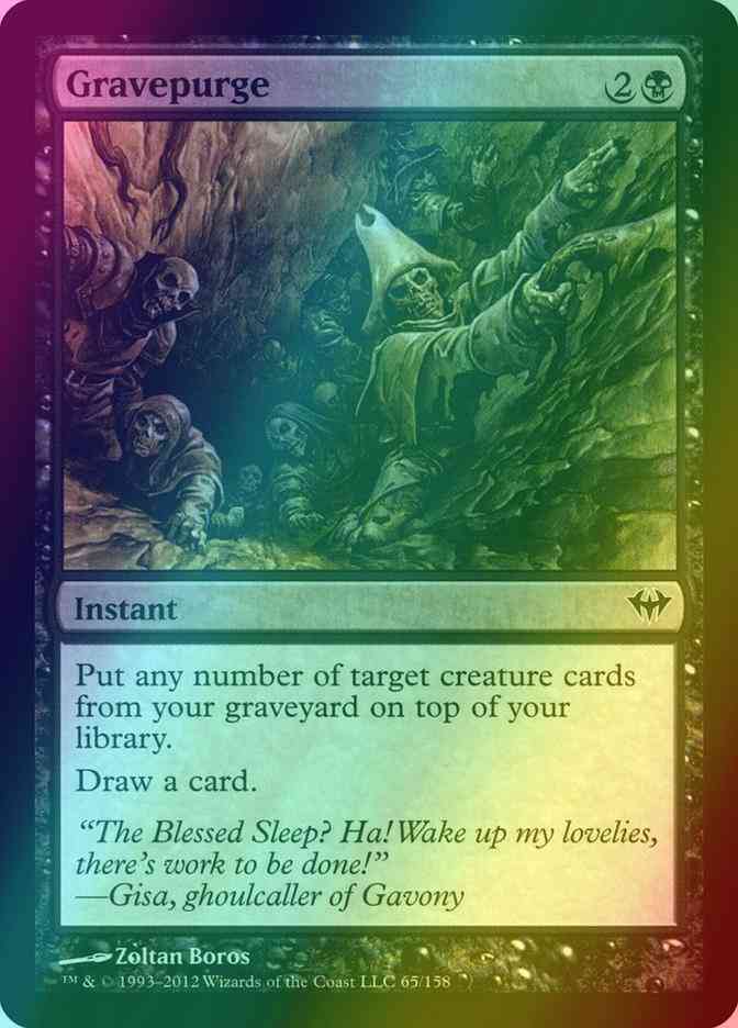 Gravepurge [65] [Dark Ascension] [Foil]