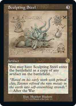 Sculpting Steel [113] [Retro Frame] [Schematic] [The Brothers' War Retro Artifacts] [Non-Foil]