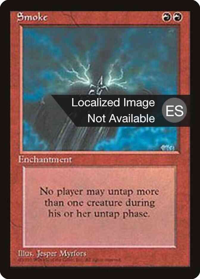 Smoke - Korean [222] [Fourth Edition Black Border: Korean] [Non-Foil]