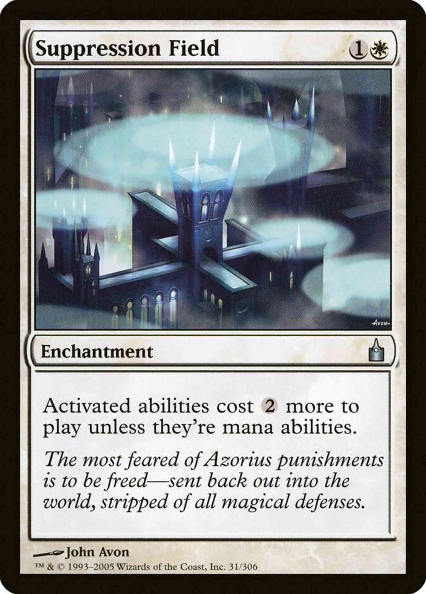 Suppression Field [31] [Ravnica City Of Guilds] [Non-Foil]