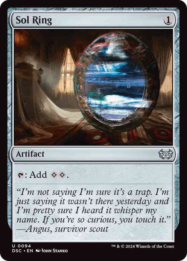 Sol Ring [94] [Duskmourn: House of Horror: Commander] [Non-Foil]