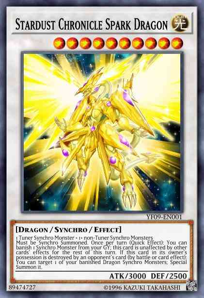 Stardust Chronicle Spark Dragon - CIBR-ENSE1 - Super Rare - Limited