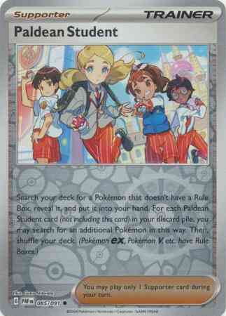Paldean Student - 085/091 - Common [sv045-085] [Reverse Holo]
