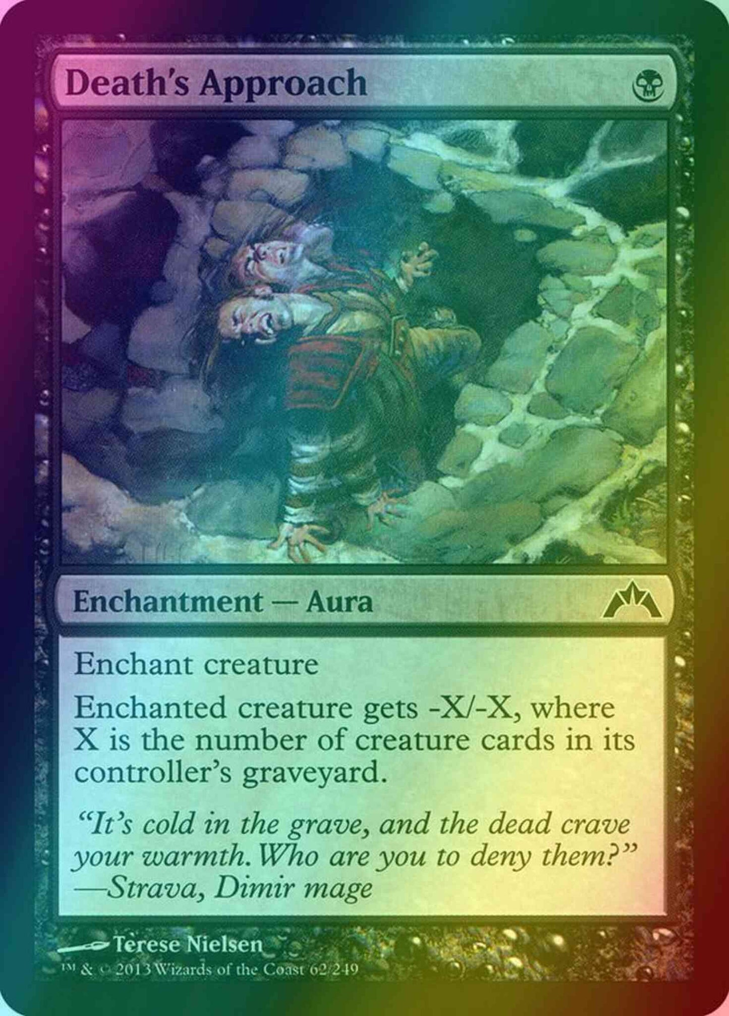 Death's Approach [62] [Gatecrash] [Foil]