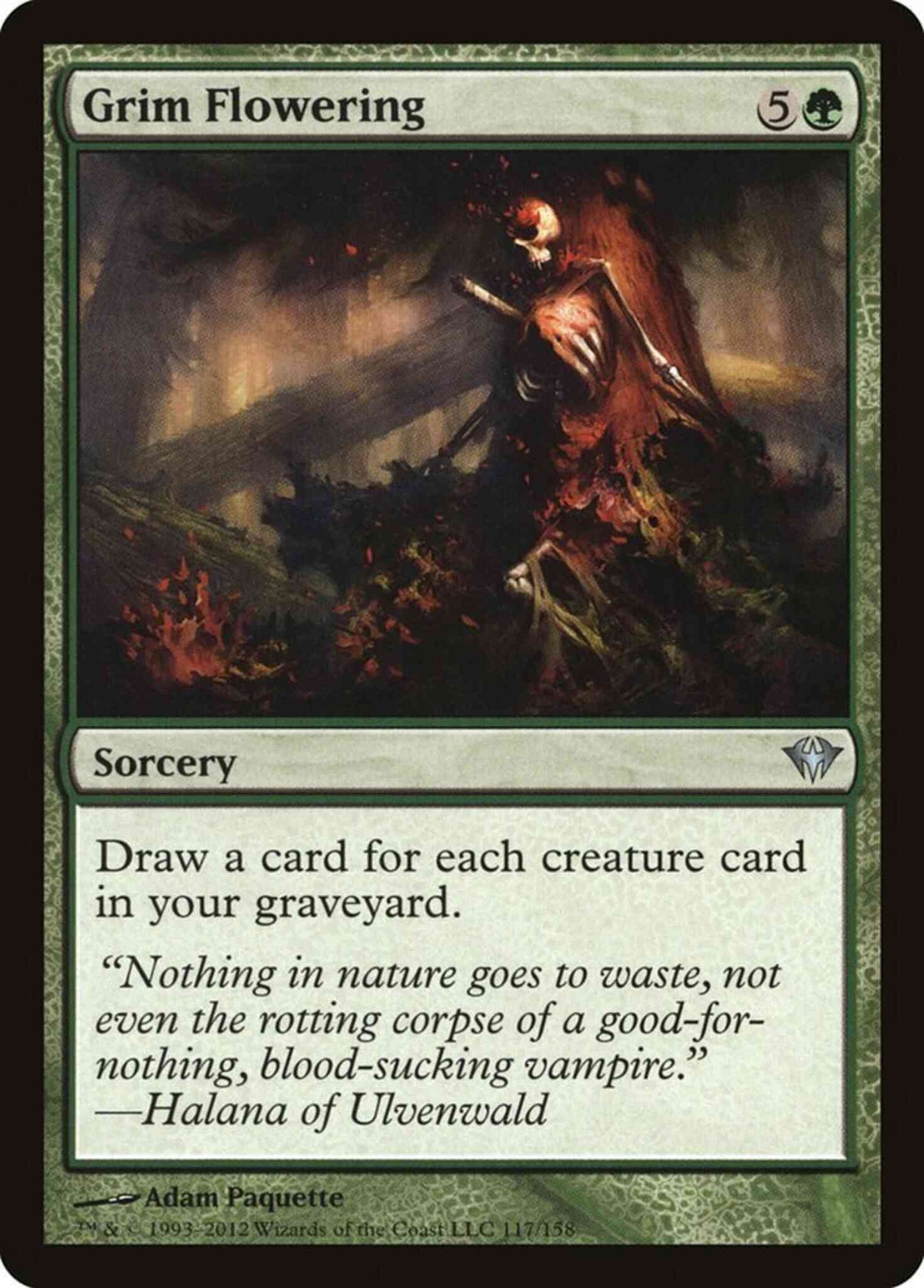 Grim Flowering [117] [Dark Ascension] [Non-Foil]