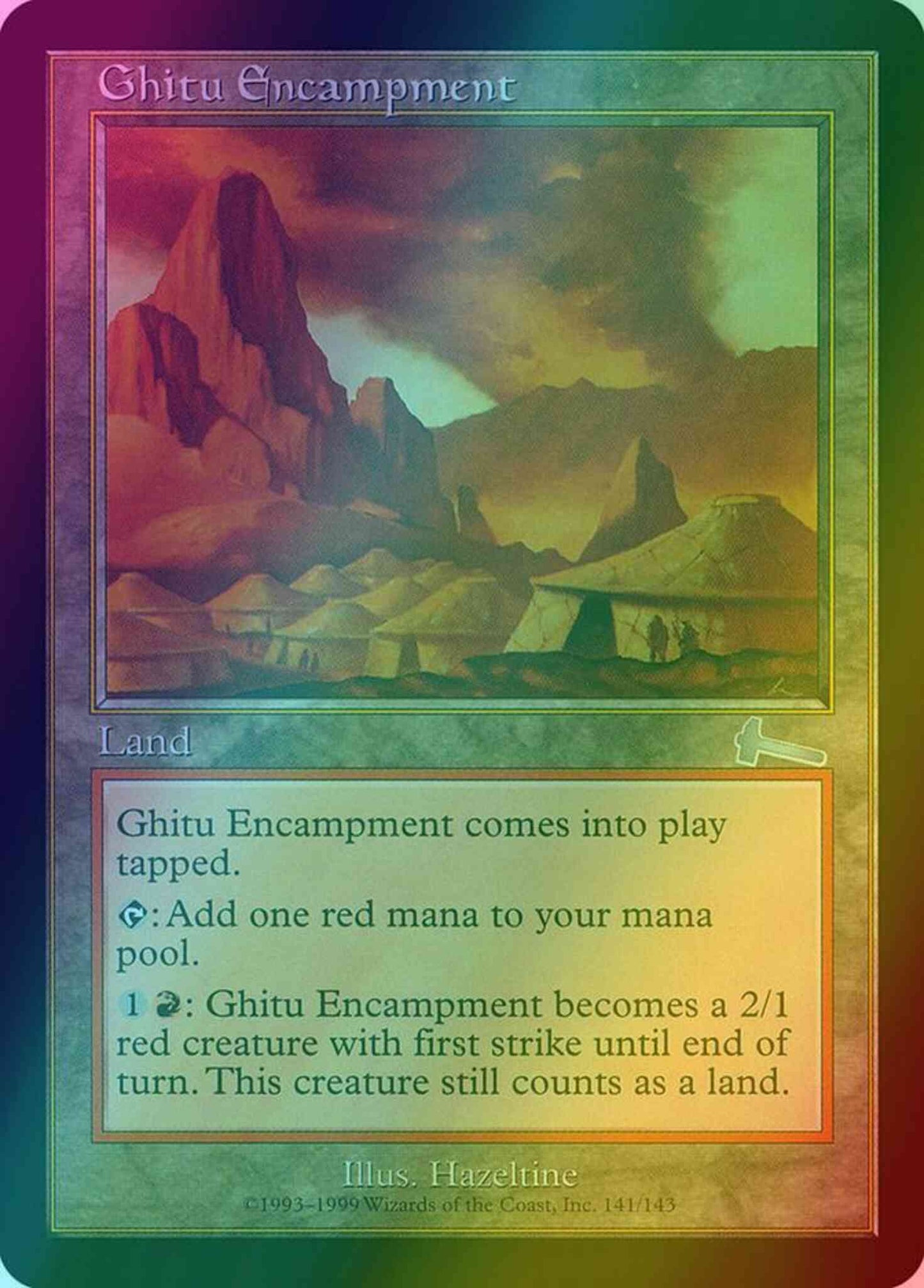 Ghitu Encampment [141] [Urza's Legacy] [Foil]