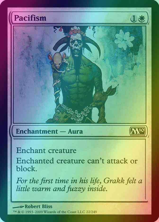 Pacifism [22] [Magic 2010] [Foil]