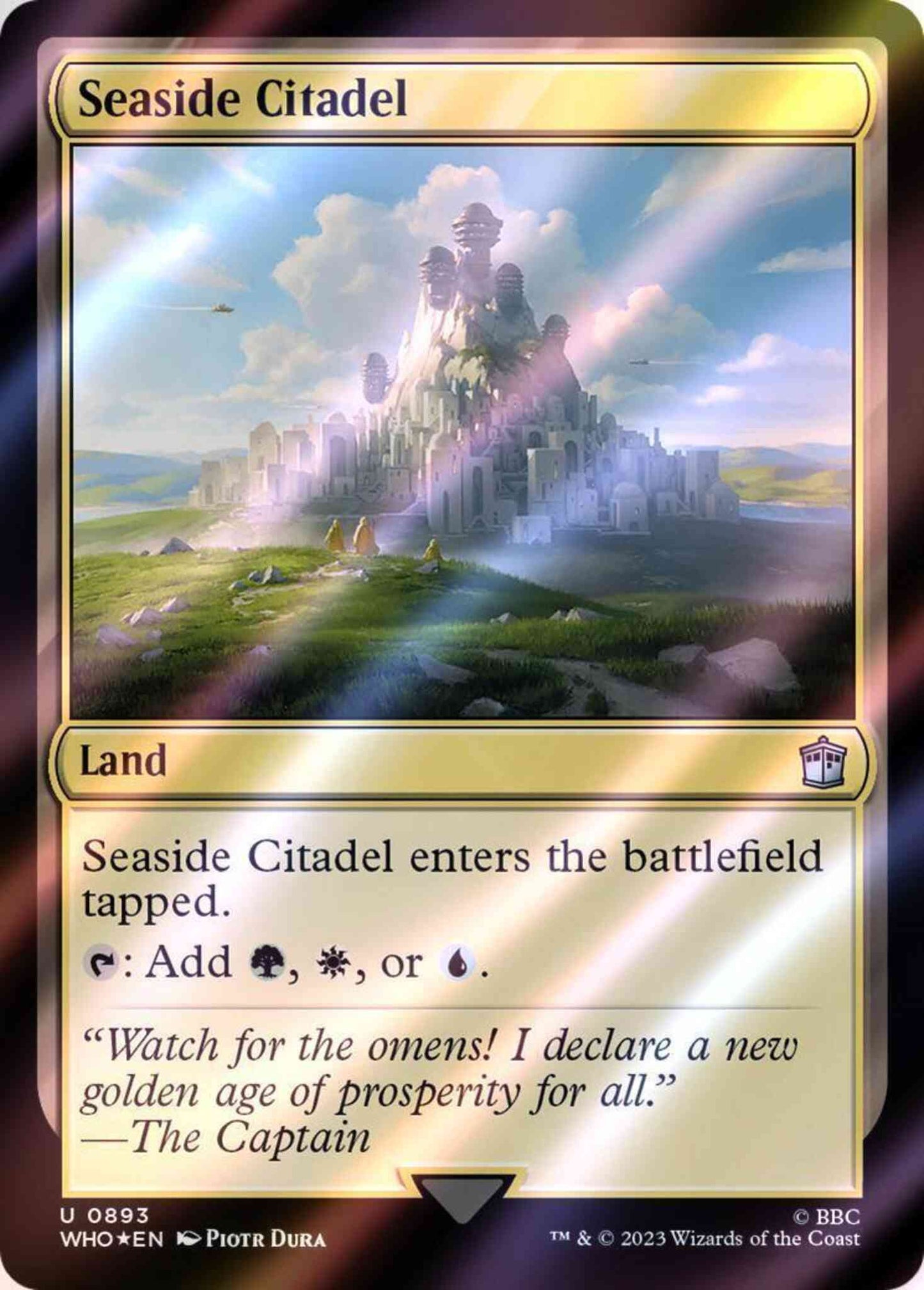 Seaside Citadel [893] [Universes Beyond: Doctor Who] [Surge Foil]