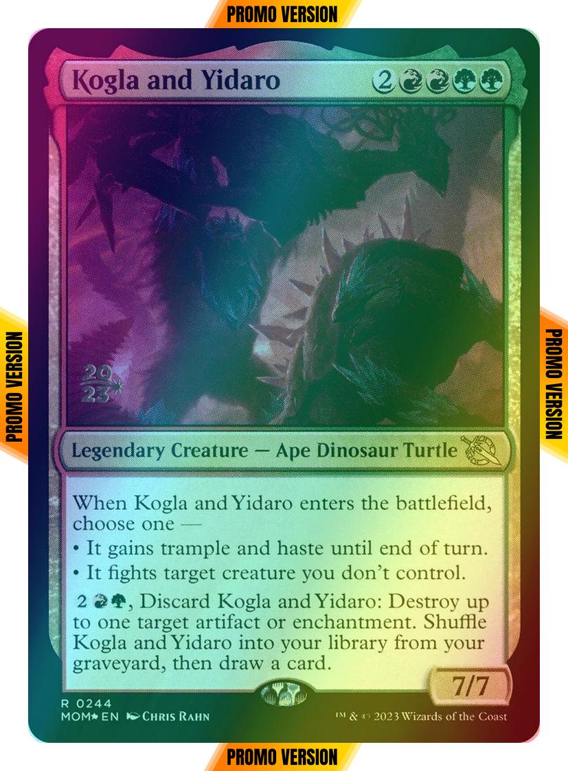 Kogla and Yidaro [244s] [Prerelease] [March of the Machine: Promos] [Foil]