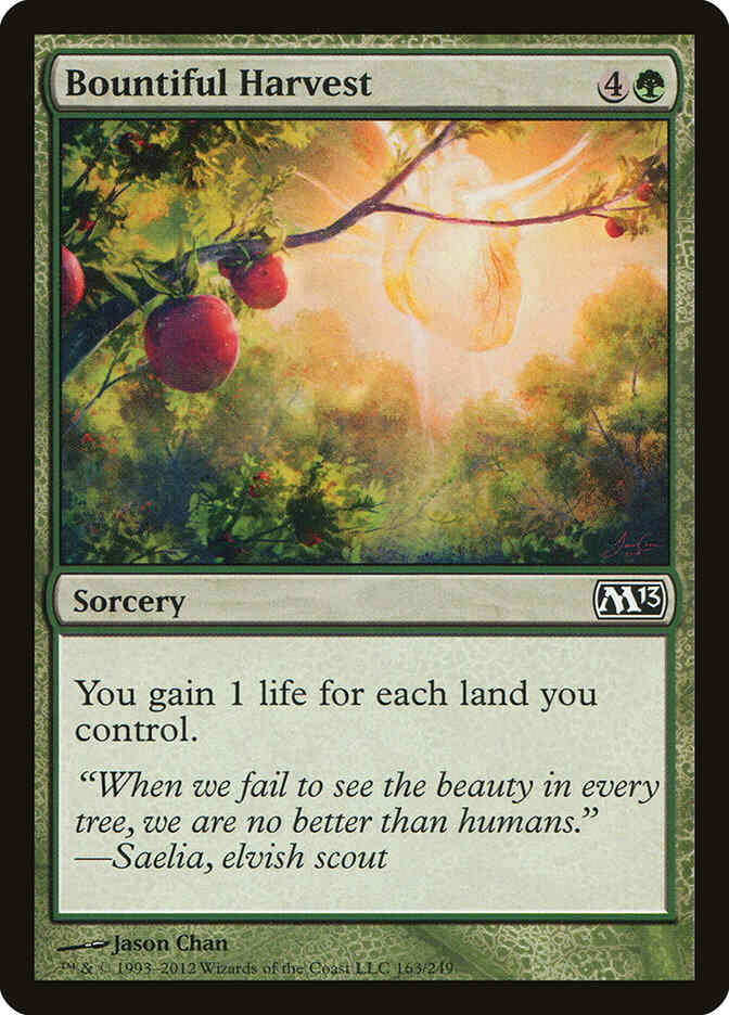 Bountiful Harvest [163] [Magic 2013] [Non-Foil]