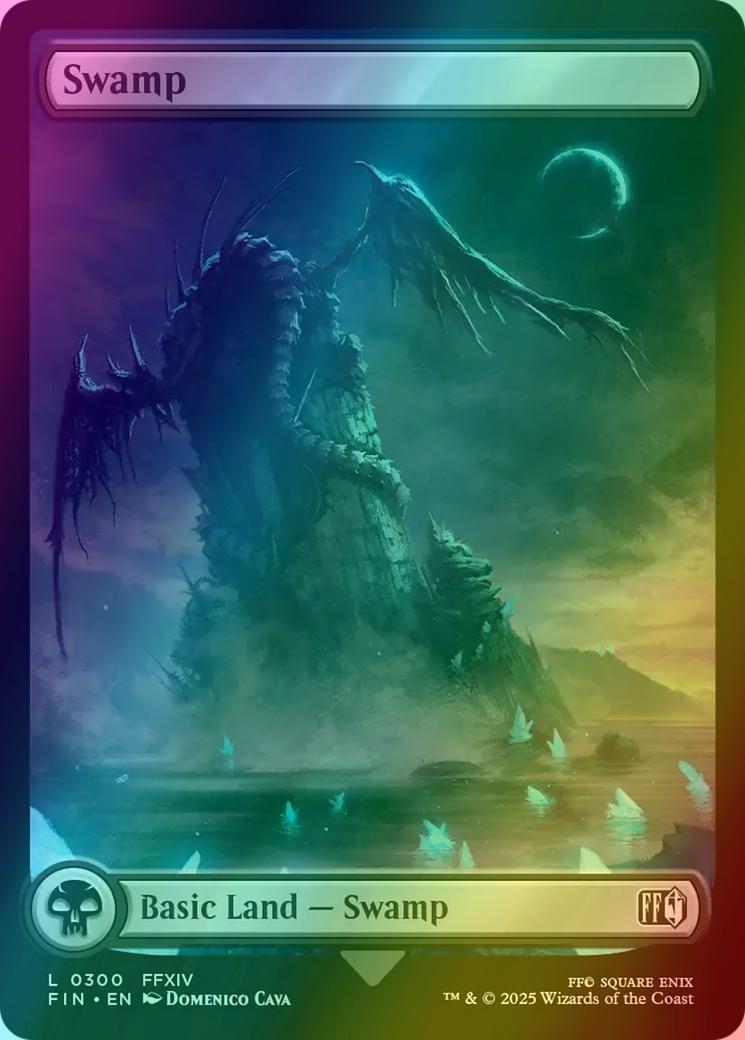 Swamp [300] [Full Art] [FINAL FANTASY] [Foil]
