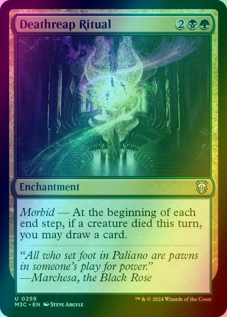 Deathreap Ritual [259] [Modern Horizons 3: Commander] [Ripple Foil]