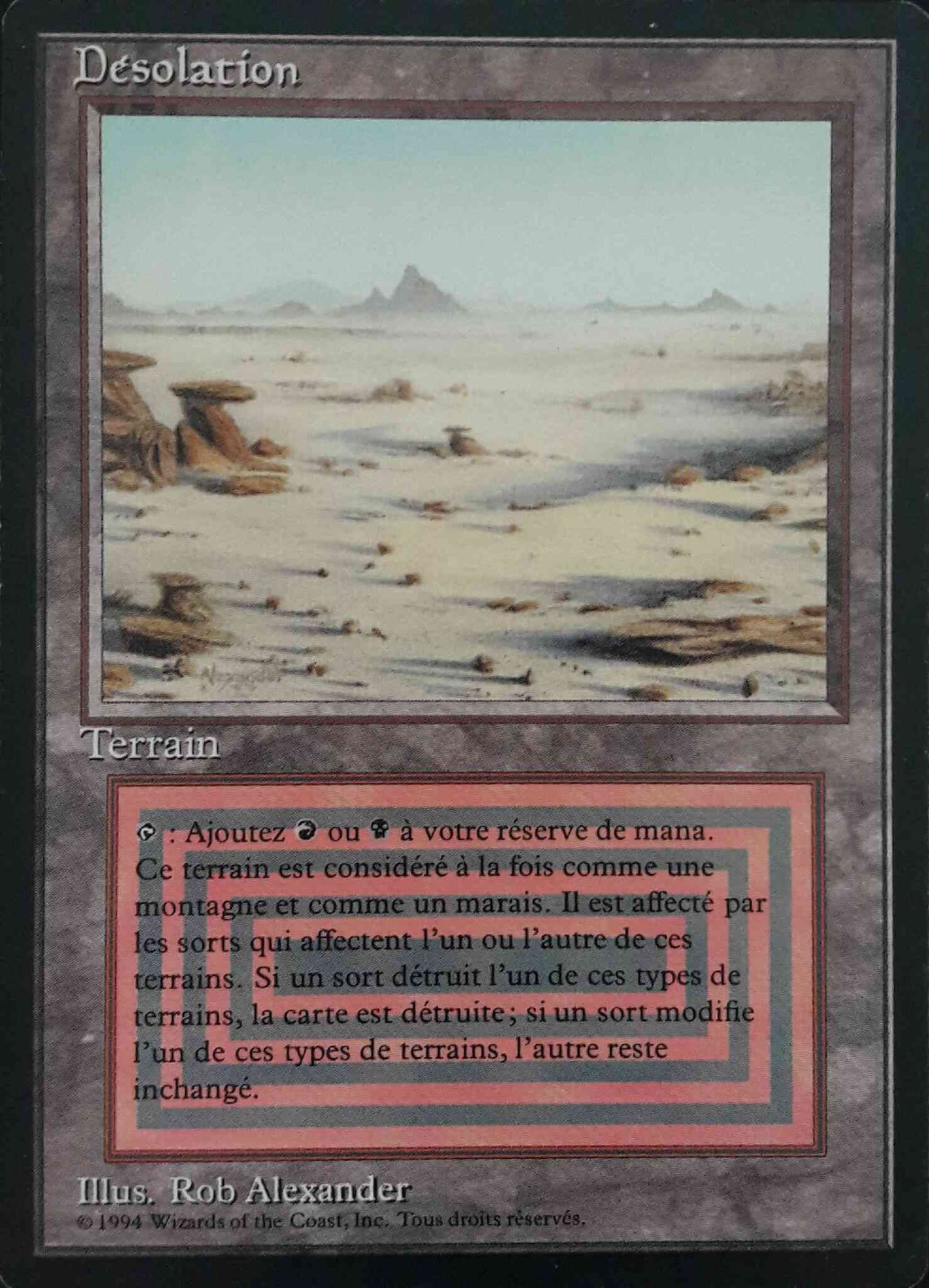 Badlands - French [282] [Foreign Black Border: French] [Non-Foil]